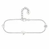 Armband 925 Sterling Silber rhodiniert Sonne - Mond - Stern