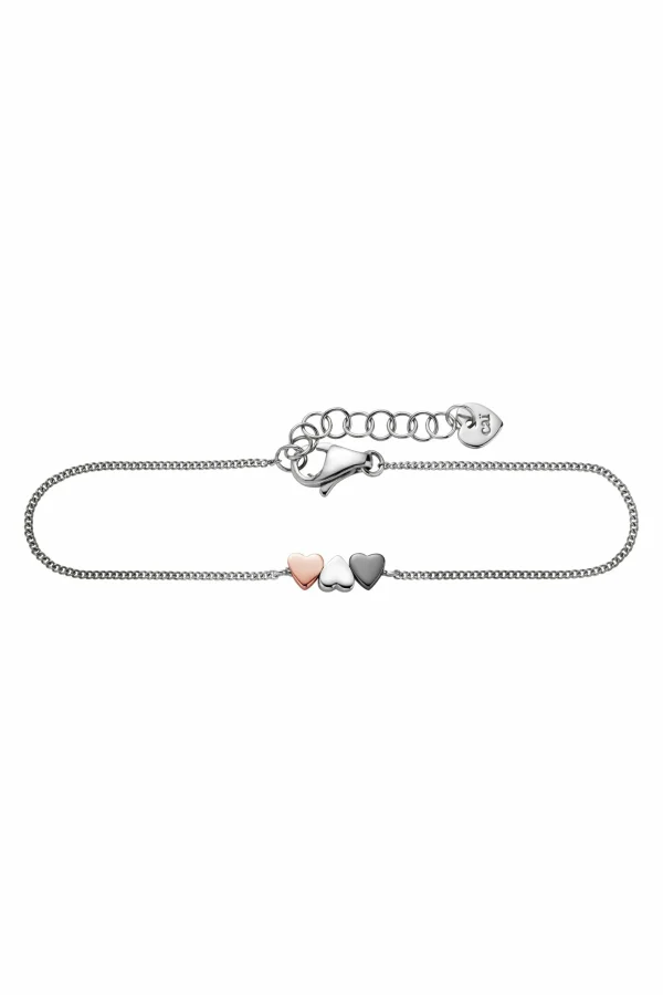 Armband 925/- Sterling Silber Herz