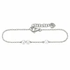 Armband 925/- Sterling Silber Perlen