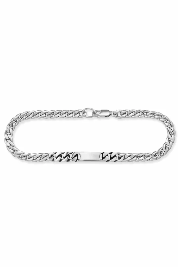 Armband 925/- Sterling Silber rhodiniert 19cm