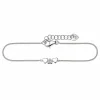 Armband 925/- Sterling Silber rhodiniert Zirkonia