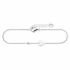 Armband 925/- Sterling Silber rhodiniert Zirkonia Herz