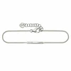 Armband 925/- Sterling Silber rhodiniert Zirkonia Love