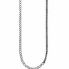 Collier 925/- Sterling Silber rhodiniert Kettenmix