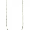 Collier 925/- Sterling Silber rhodiniert Peace