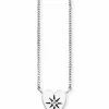 Collier 925/- Sterling Silber rhodiniert Zirkonia Herz