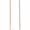 Collier 925/- Sterling Silber rotvergoldet Perle