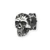 Einzel-Ohrstecker 925/-Sterling Silber Totenkopf