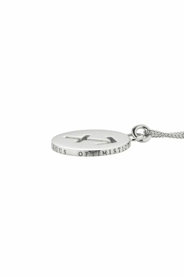 Halskette Schütze Sternzeichen 925/- Sterling Silber rhodiniert