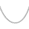 Kette 925 Sterling Silber oxidiert Lang Panzerkette