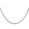 Kette 925 Sterling Silber oxidiert Panzer Kette