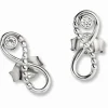 Ohrstecker 925/-Sterling Silber rhodiniert Zirkonia