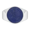 Ring 925 Silber rhodiniert Lapislazuli