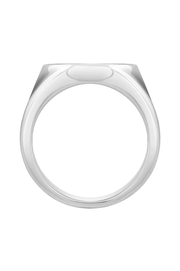 Ring 925 Silber rhodiniert Malachit