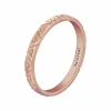 Ring 925 Silber rosévergoldet Dreiecke Stacking