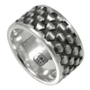 Ring 925/- Sterling Silber oxidiert