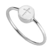 Ring 925/- Sterling Silber rhodiniert Kreuz