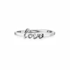 Ring 925/- Sterling Silber rhodiniert Love