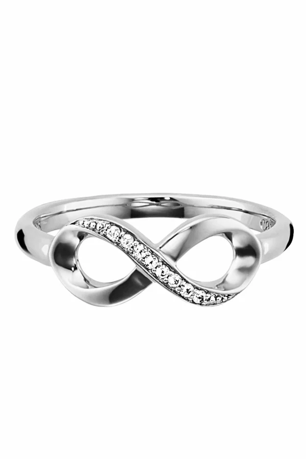 Ring 925/- Sterling Silber rhodiniert Topas