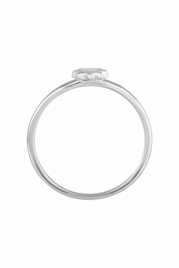 Ring 925 Sterling Silber rhodiniert Sonne