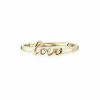 Ring 925/- Sterling Silber vergoldet LOVE